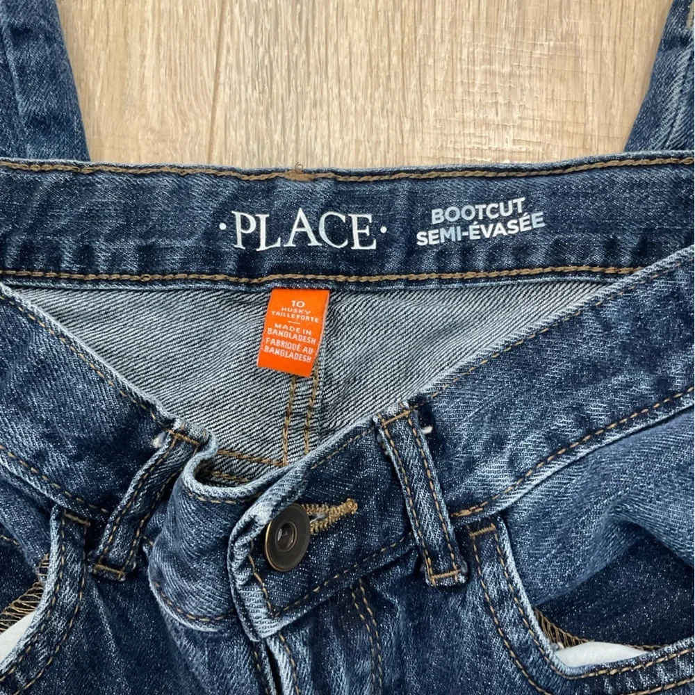 The Children’s Place Boys Husky Blue Bootcut Jeans